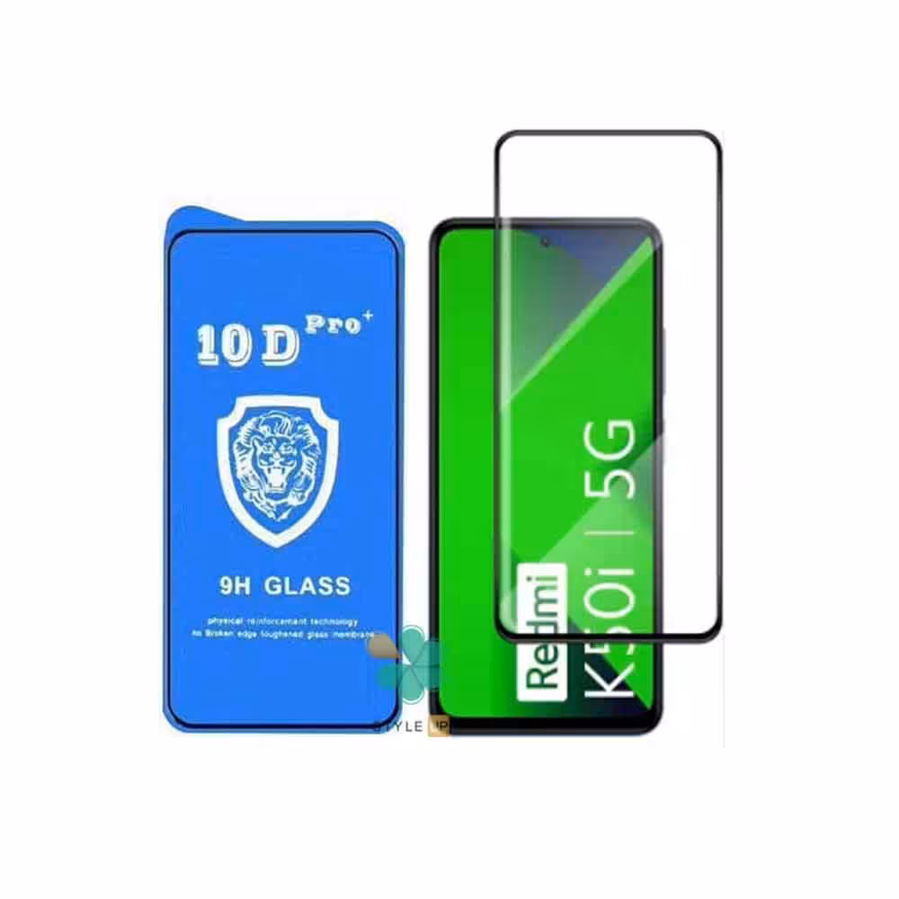 گلس تمام صفحه گوشی شیائومی Xiaomi Redmi K50i مدل 10D Pro