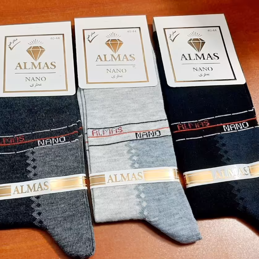 تولید جوراب ساقدار اعلا فوق العاده زیبا جداب تنوع بالا کیفیت بالا نخ اعلا  کیفیت عالی