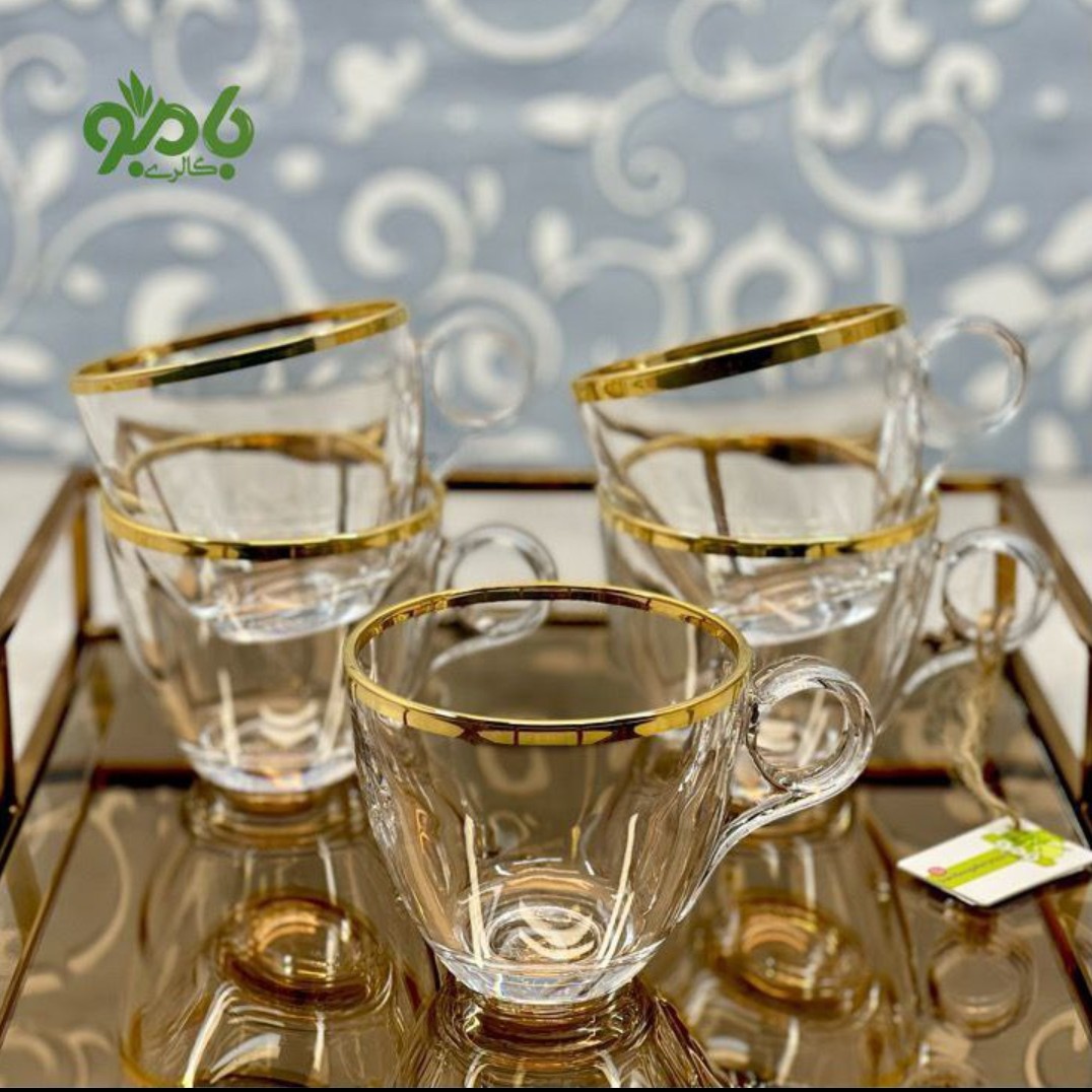 استکان لب طلایی مدل های متفاوت با کیفیت فوق العاده