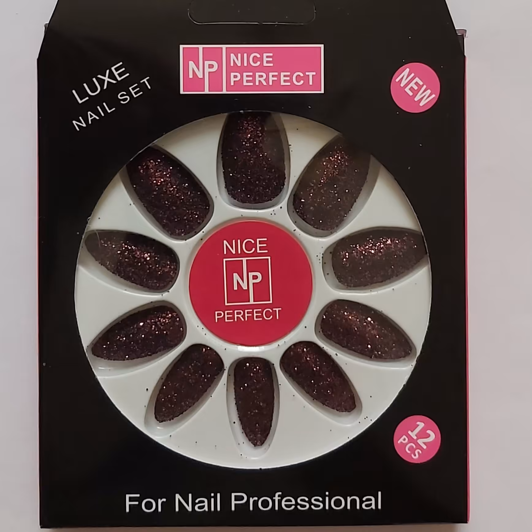 ناخن مصنوعی اکلیلی نوک تیز کد 211