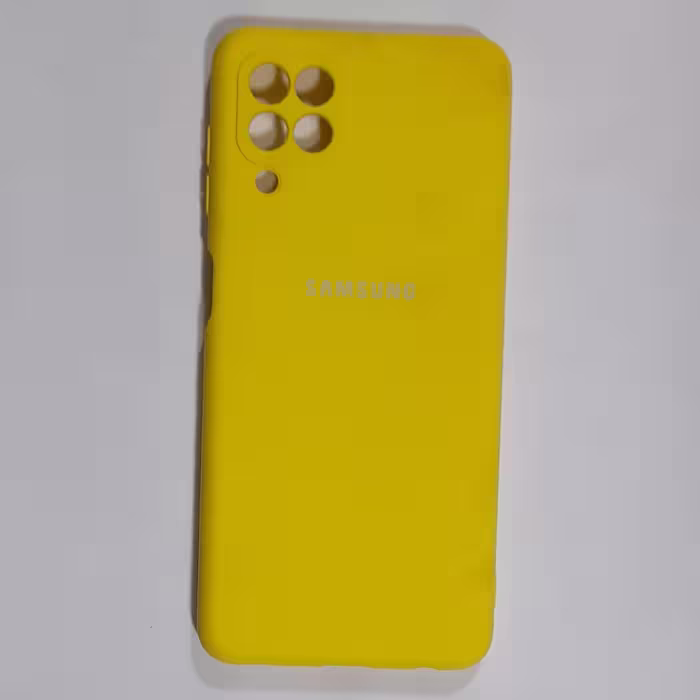 قاب  (( A22(( 4G سامسونگ سیلیکونی  زردa22