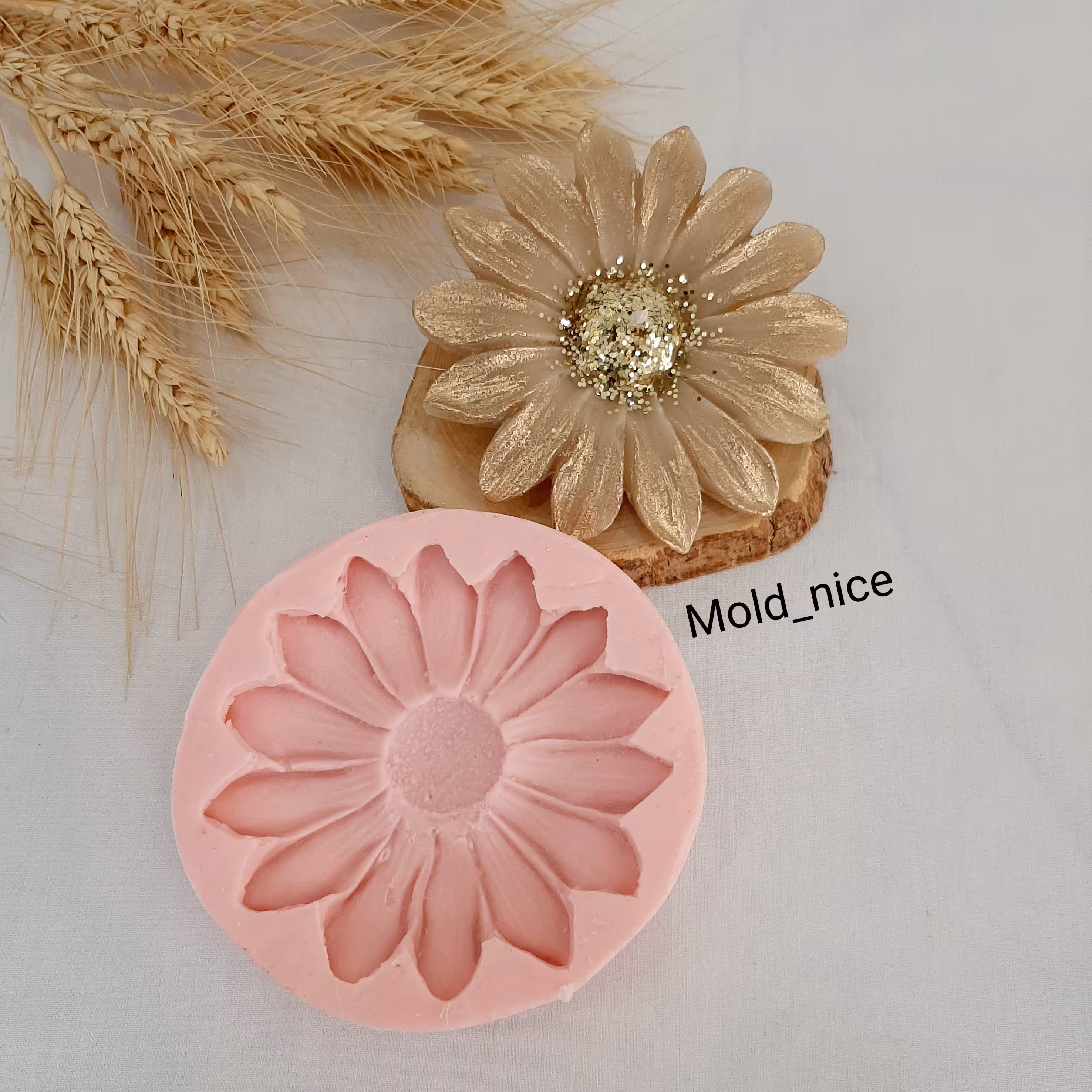 قالب سیلیکونی گل بابونه سایز بزرگ