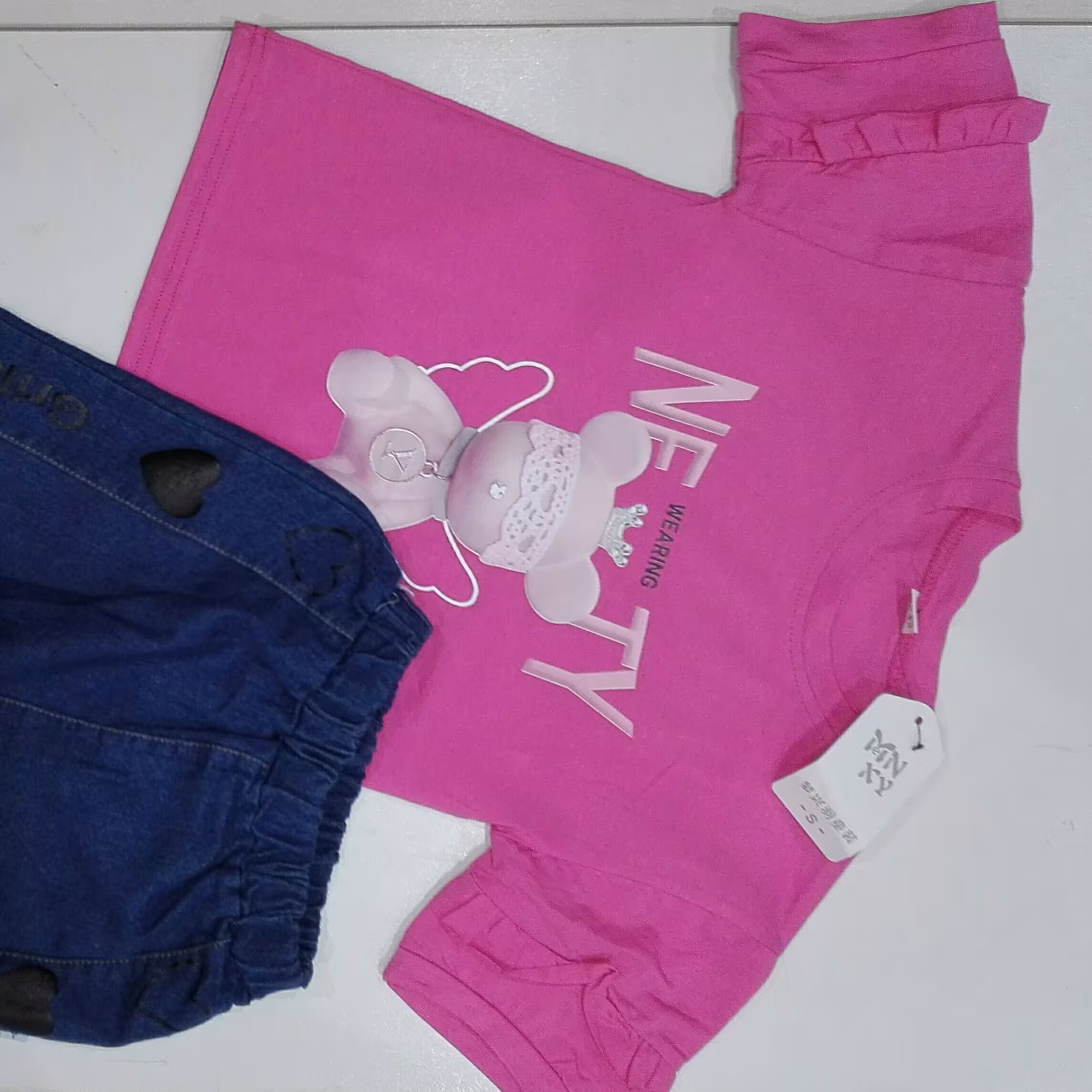 تیشرت شلوارک دخترانه 3 تا 12 سال