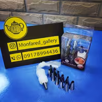 خامه ریز و ماسوره 12 سر ، جنس درجه یک وارداتی
، کیسه خامه پلاستیک بهداشتی
، ماسوره های استیل ضدزنگ
