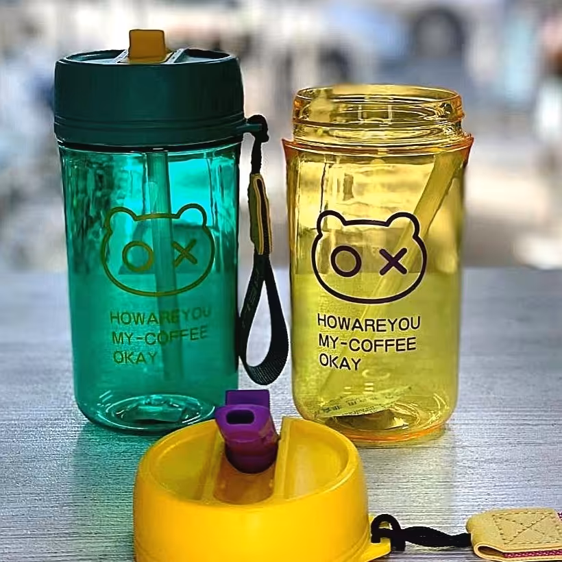 قمقمه نی دار اکرلیک نشکن خارجی 