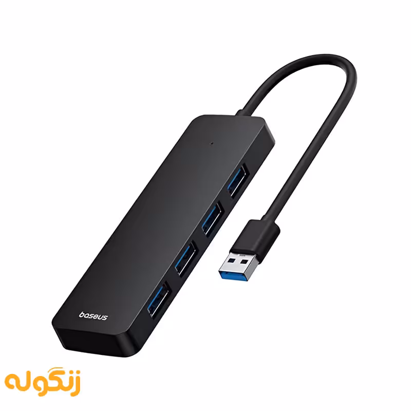 هاب چهار پورت USB بیسوس مدل Baseus B0005280B111-00 - زنگوله