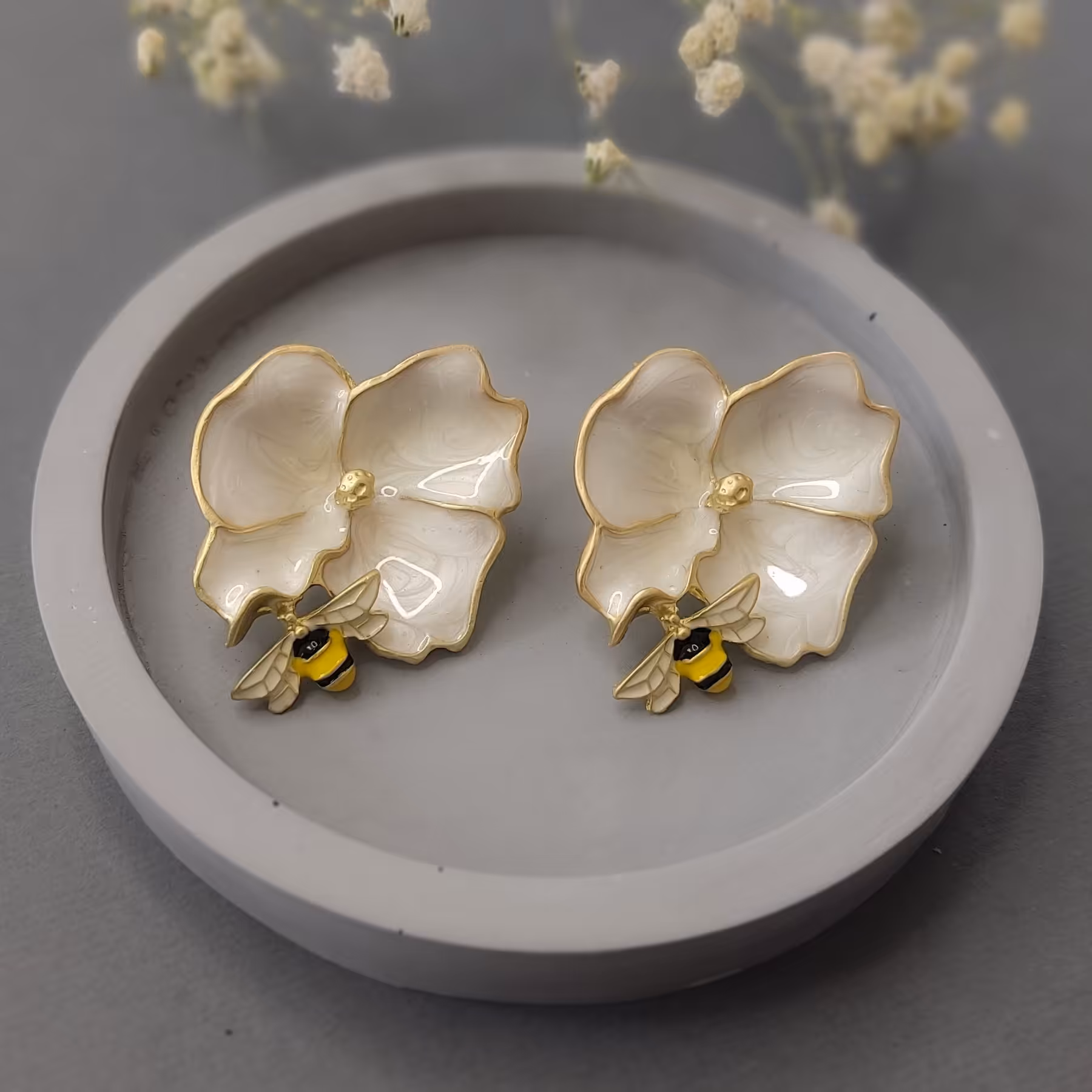 گوشواره طرح گل