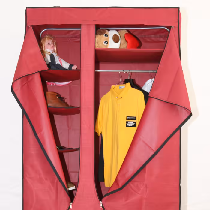 کمد برزنتی پارچه ای زیپ دار