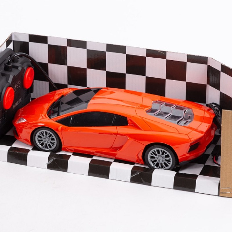 ماشین کنترلی شارژی Lamborghini نارنجی