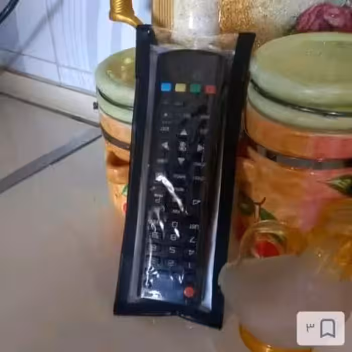 کاور کنترل تلوزیون در ابعاد دلخواه شما
