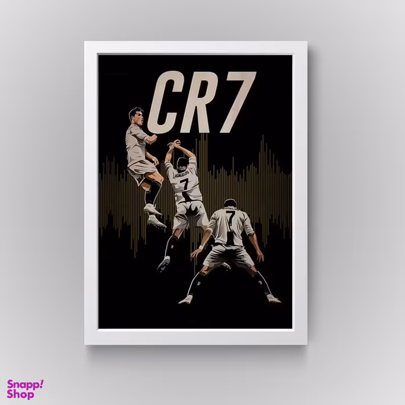 تابلو مدل دکوراتیو رونالدو CR7 کد N252