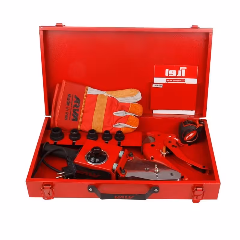 اتولوله 1500وات و 300درجه سانتیگراد آروا به همراه کیف و متعلقات و گارانتی 12ماهه طلای آروا