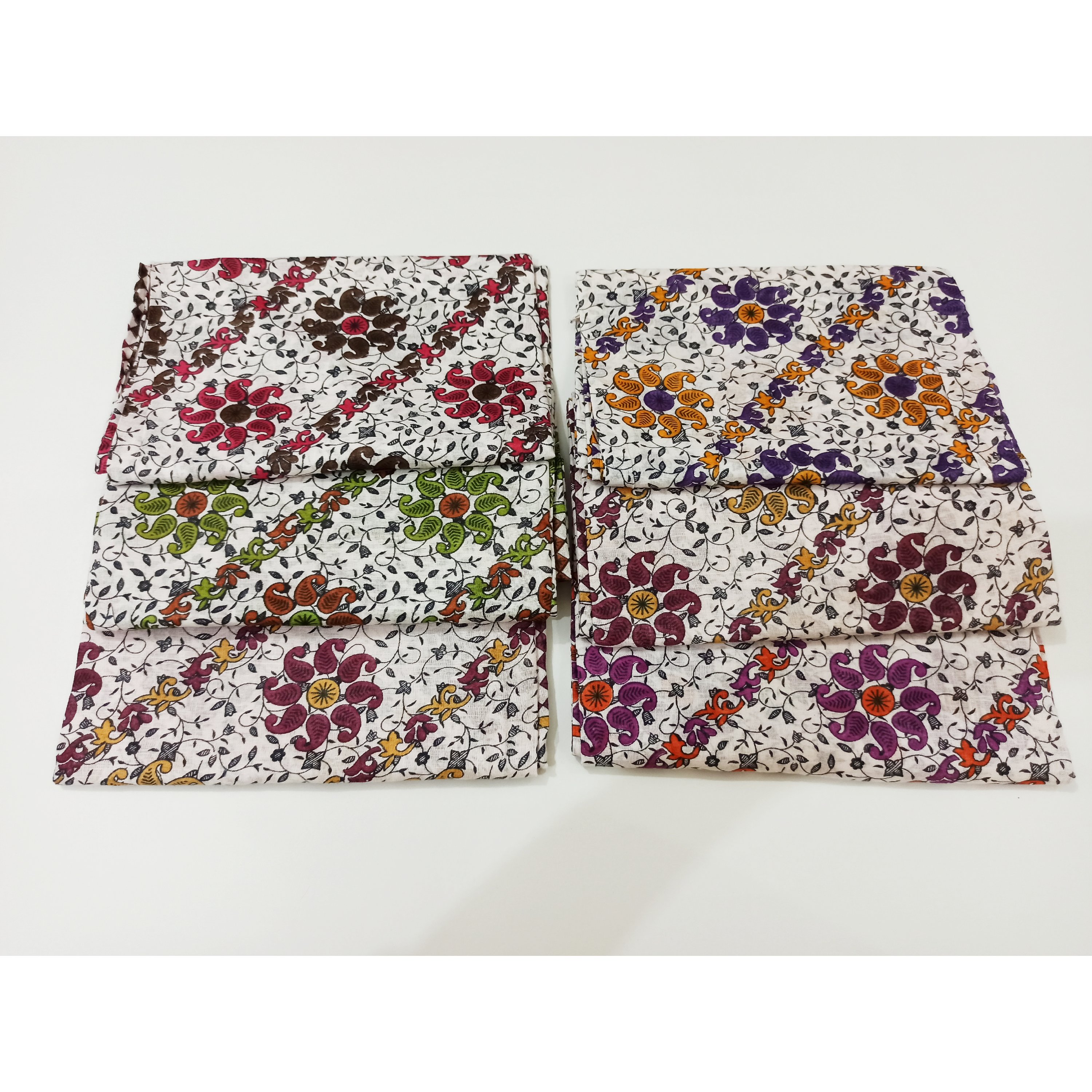 شال زنانه نخی هندی خارجی قواره بزرگ ابعاد 220در107ارسال رایگان کد142
