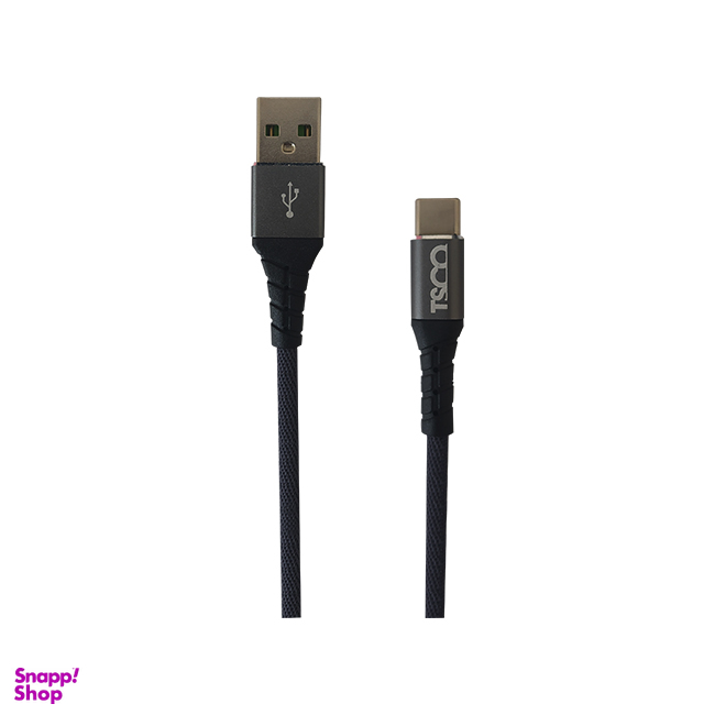 کابل شارژ Type-C تسکو (Tsco) مدل TCC 191 طول 1 متر