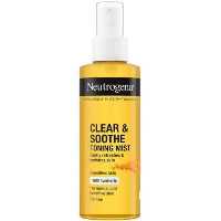 تونر نوتروژینا مدل Clear & Soothe با عصاره زردچوبه