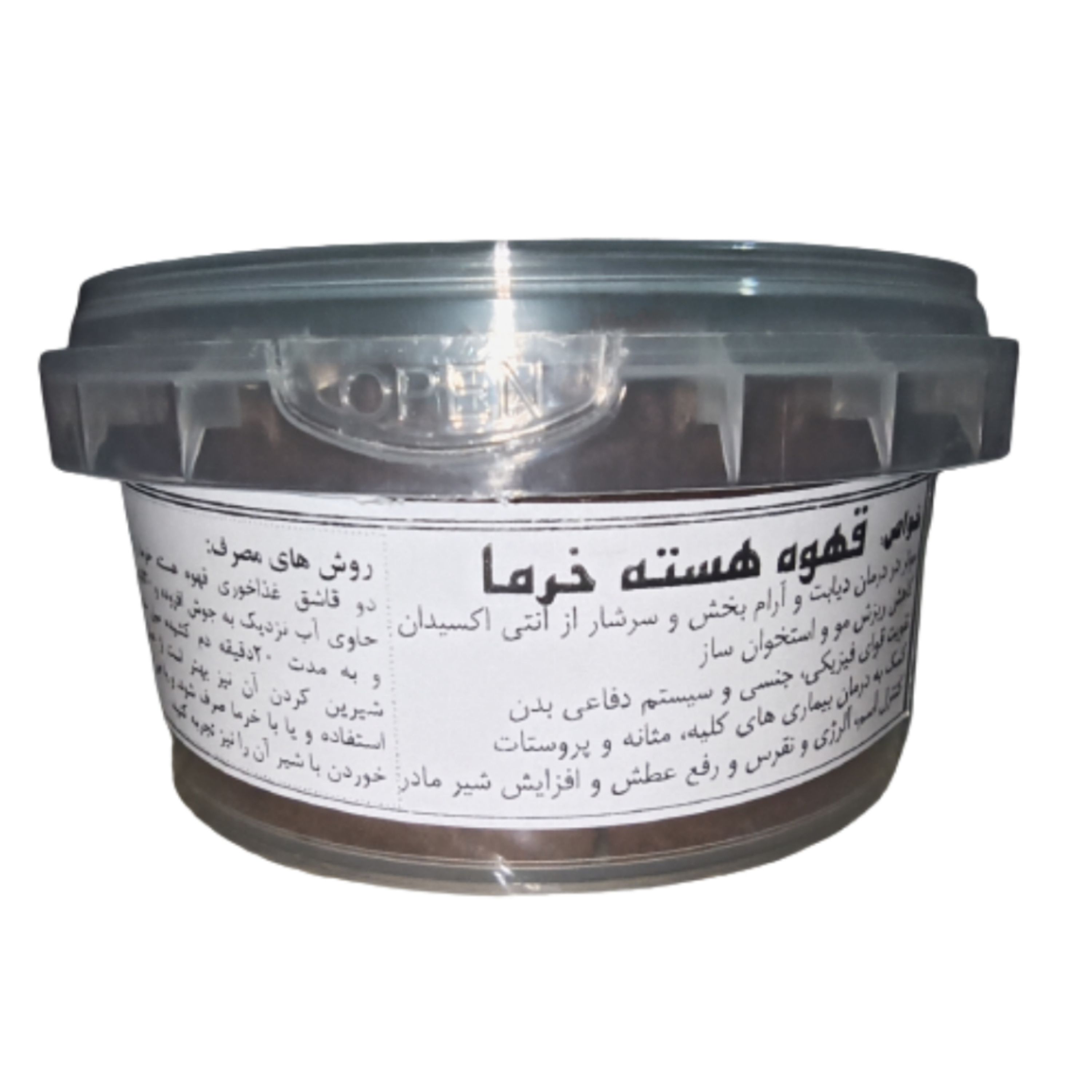 قهوه هسته خرما (قوطی) - 100 گرم