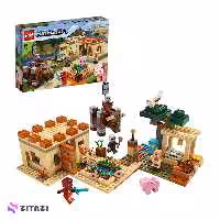 لگو سری ماینکرافت مدل The Illager Raid کد 21160