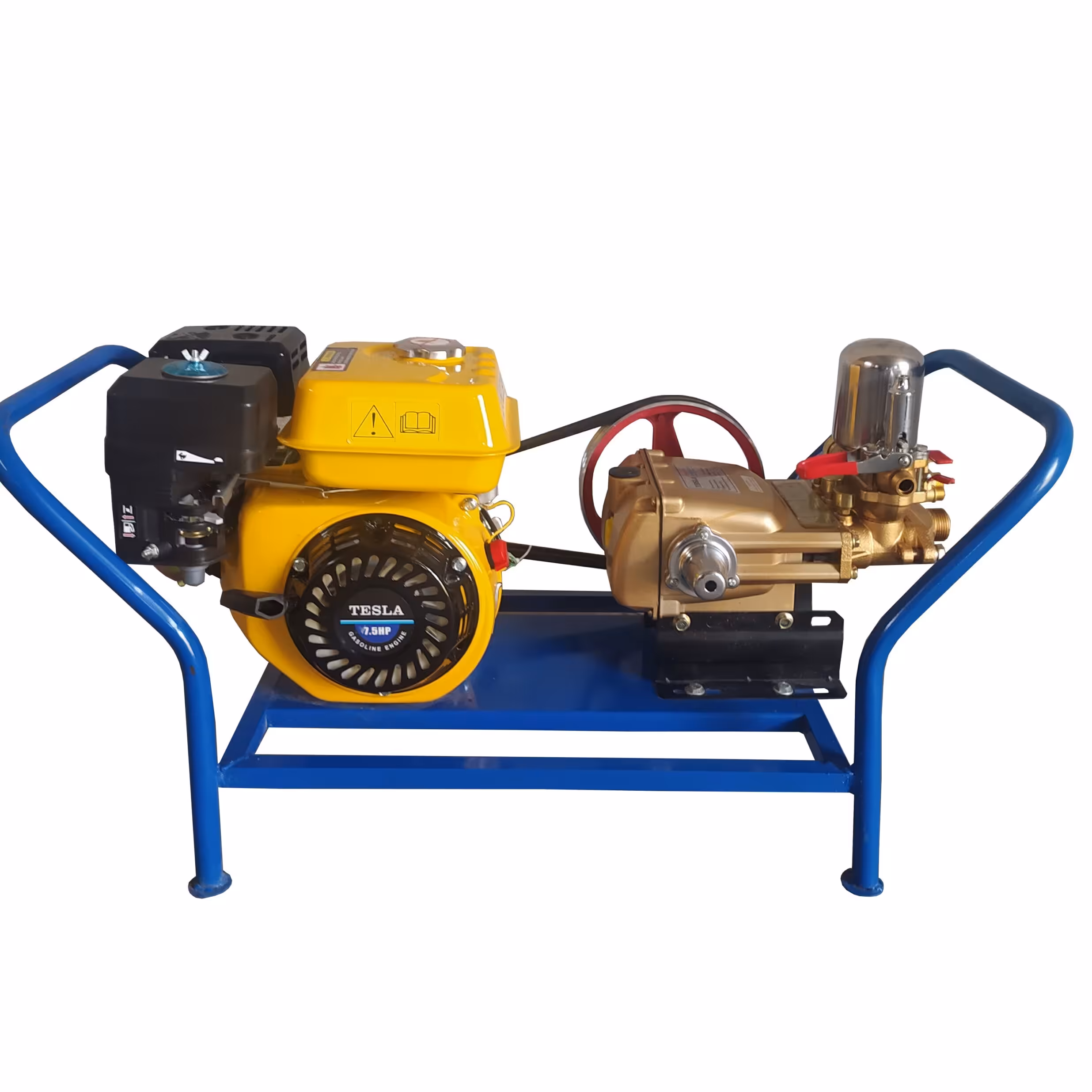 سم پاش زنبه ای موتوری کامل پمپ45 بار fst موتور 7 اسب