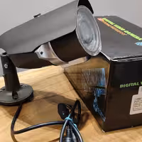 دوربین. مدار بسته دیجیتال 2مگاپیکسل واقعی کیس بزرگ دید در شب عالی بدنه تمام فلز گارانتی 1سال