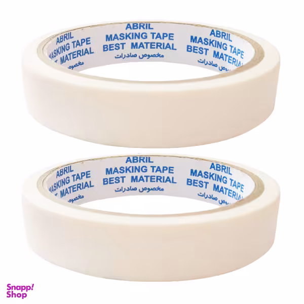 نوار چسب کاغذی آبریل کد 16 پهنای 2 سانتی متر بسته 2 عددی
