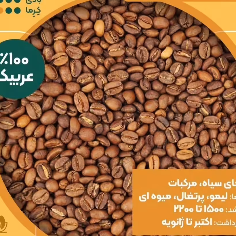 پودر و دان قهوه 100 درصد عربیکا کلمبیا