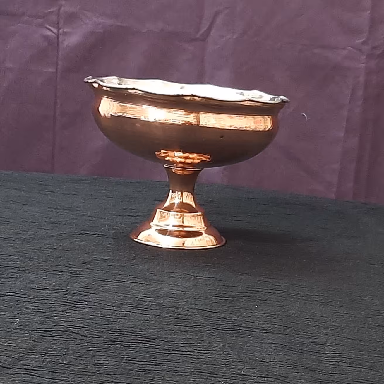 شکلات خوری مسی طرح دیبا  سایز یک