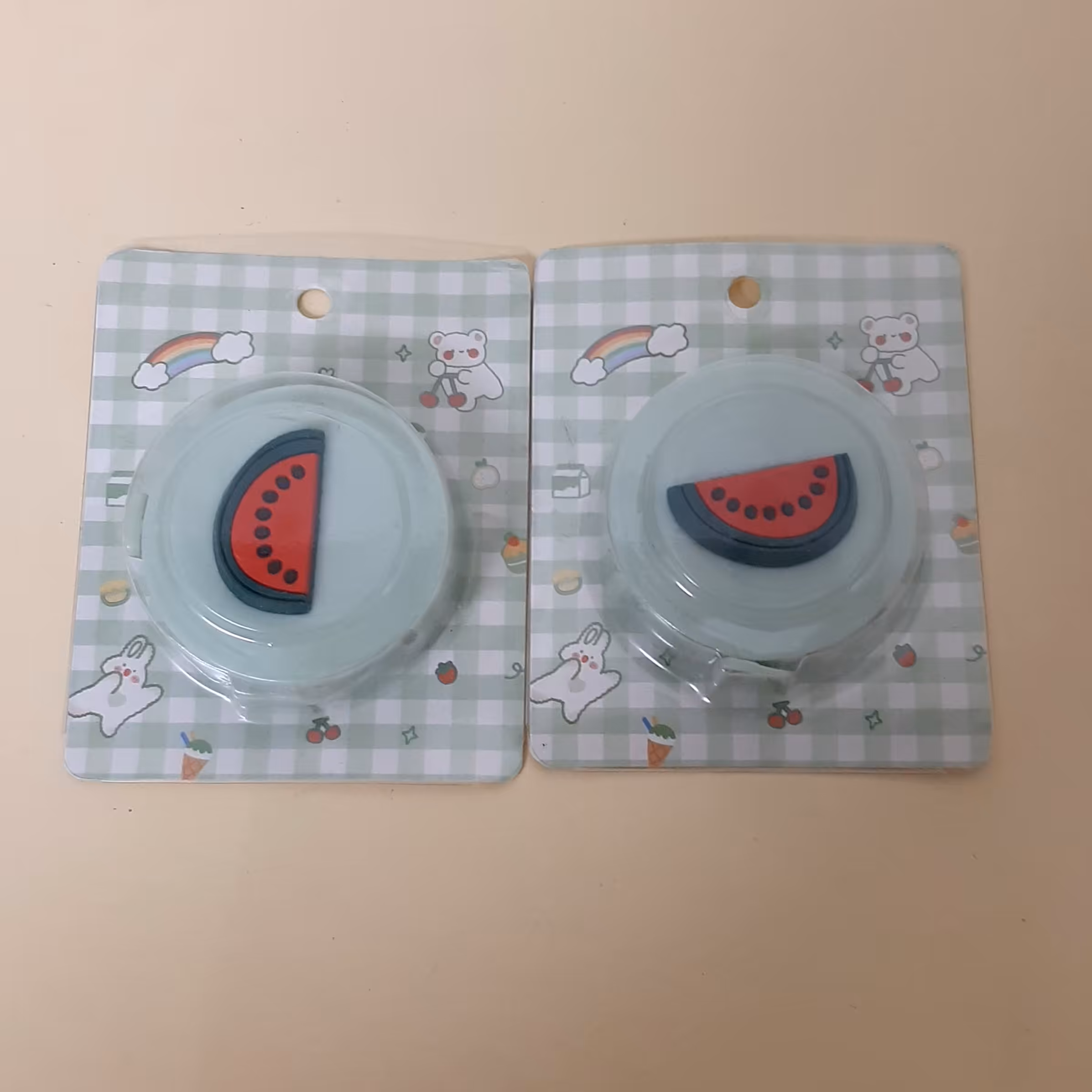 لوازم تحریر، فانتزی، متر، 150 سانتی متری، دارای دکمه جمع کن