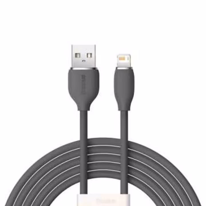 کابل تبدیل USB به Lightning بیسوس مدل Jelly Liquid Silica Gel CAGD0000 طول 1.2 متر
