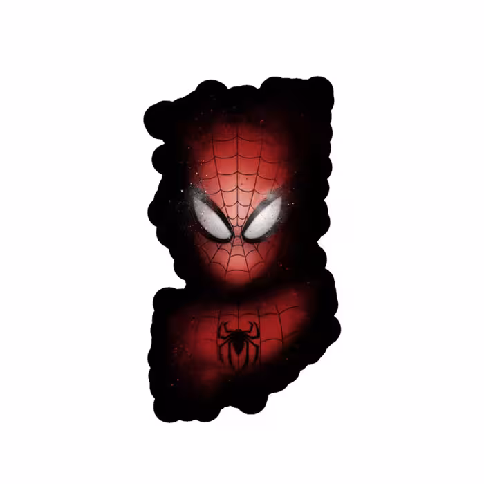استیکر تزئینی موبایل طرح Spiderman Marvel مدل STM1018