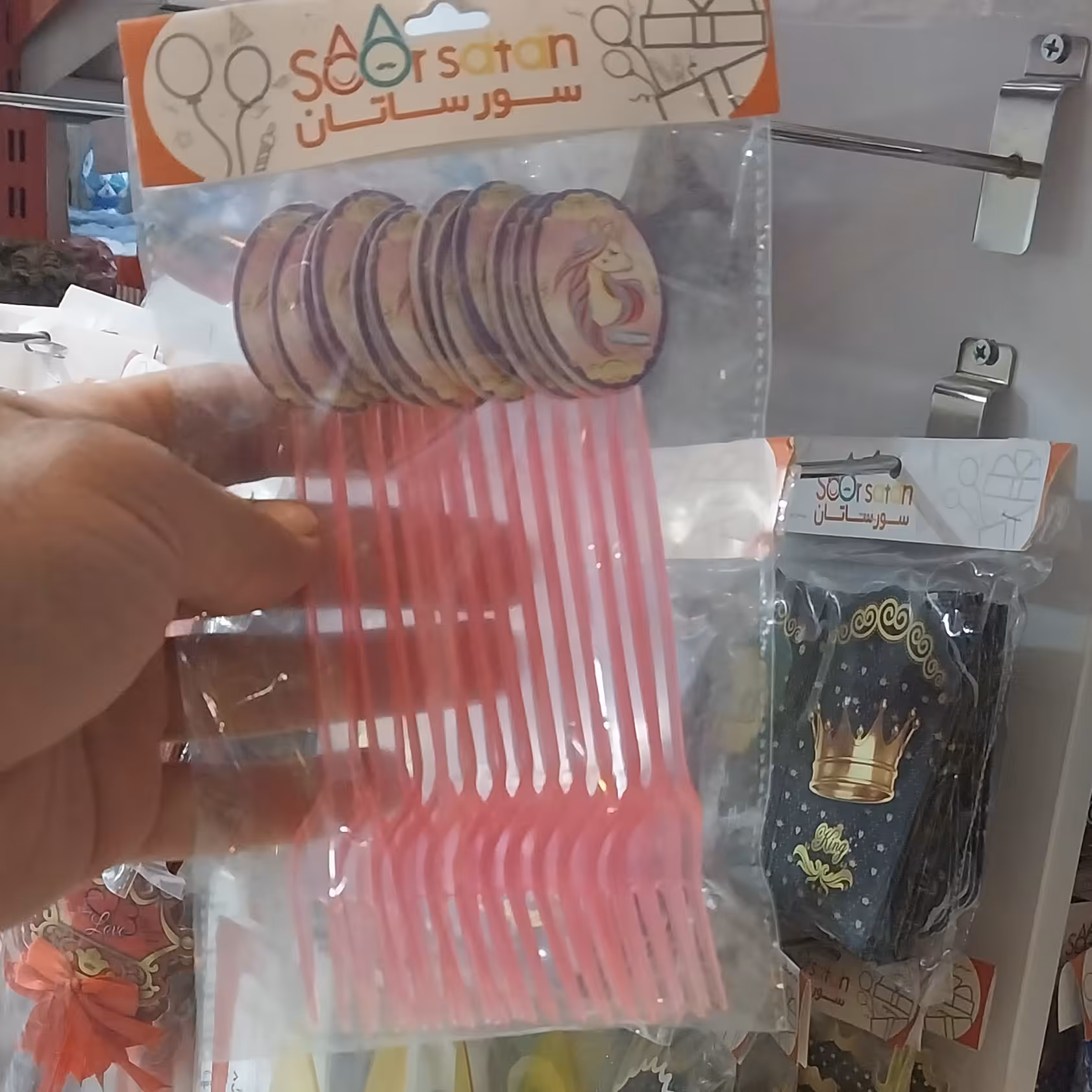 چنگال تم تولد تک شاخ (یونیکورن)12 عددی