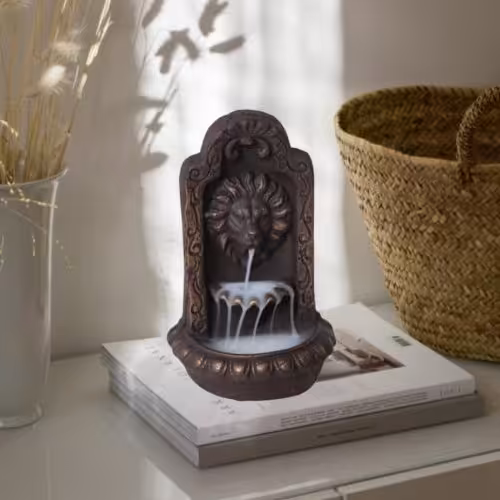 جاعودابشاری شیر جاعودی شیر ابنما دودی شیر سنگی جا عودی طرح شیر سلما گالری باسلام تندیس شیر  