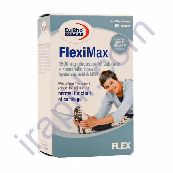 قرص فلکسی مکس یوروویتال 60 عدد