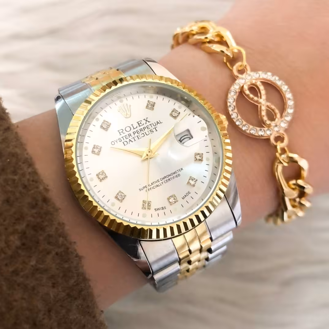 ساعت مچی رولکس با دستبند 