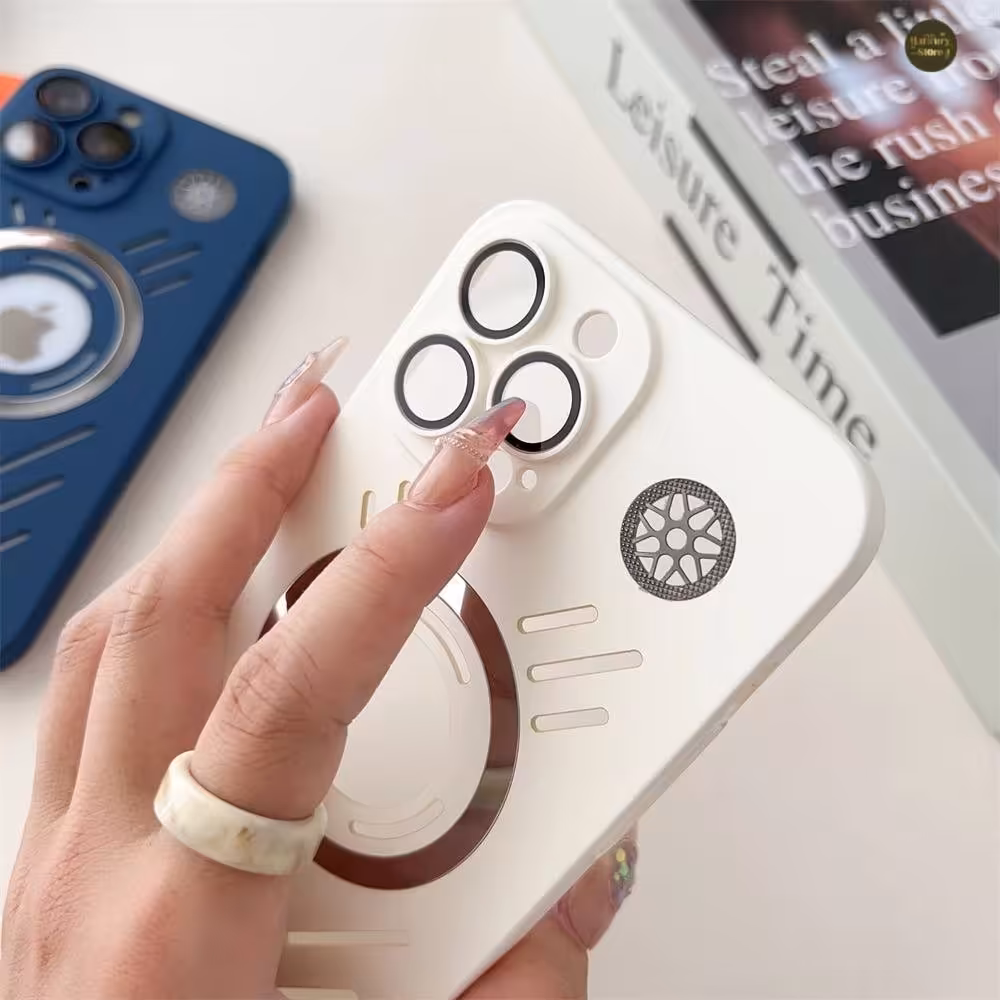 قاب گوشی آیفون مگنتی، دارای خنک کننده پشت
