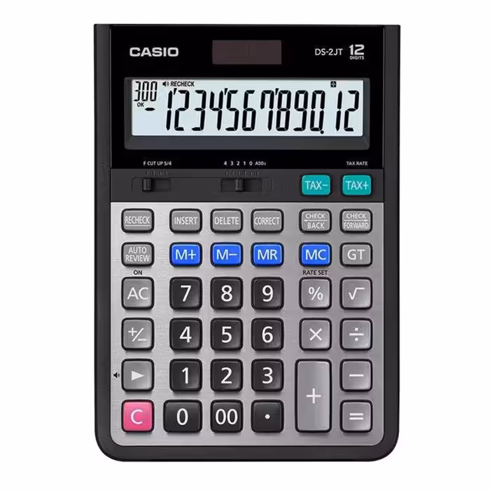 ماشین حساب کاسیو مدل DS-2JT