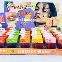 تینت لب آبمیوه ای نی دار کویین 6 عددی  