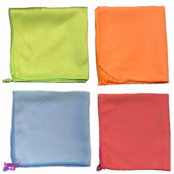 دستمال نظافت میکروفایبر مدل SIP بسته 4 عددی