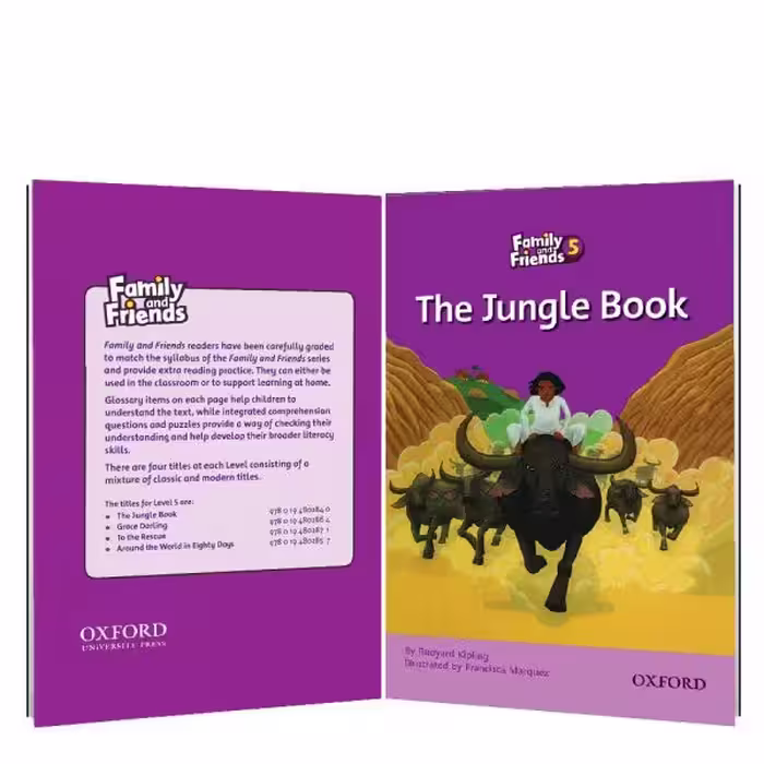 کتاب داستان Family and Friends 5-1 The Jungle Book