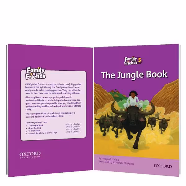کتاب داستان Family and Friends 5-1 The Jungle Book