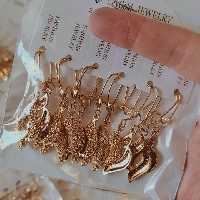 گوشواره طرح طلا کد 202332 مارک سیتی گلد رنگ ثابت در طرح های مختلف18