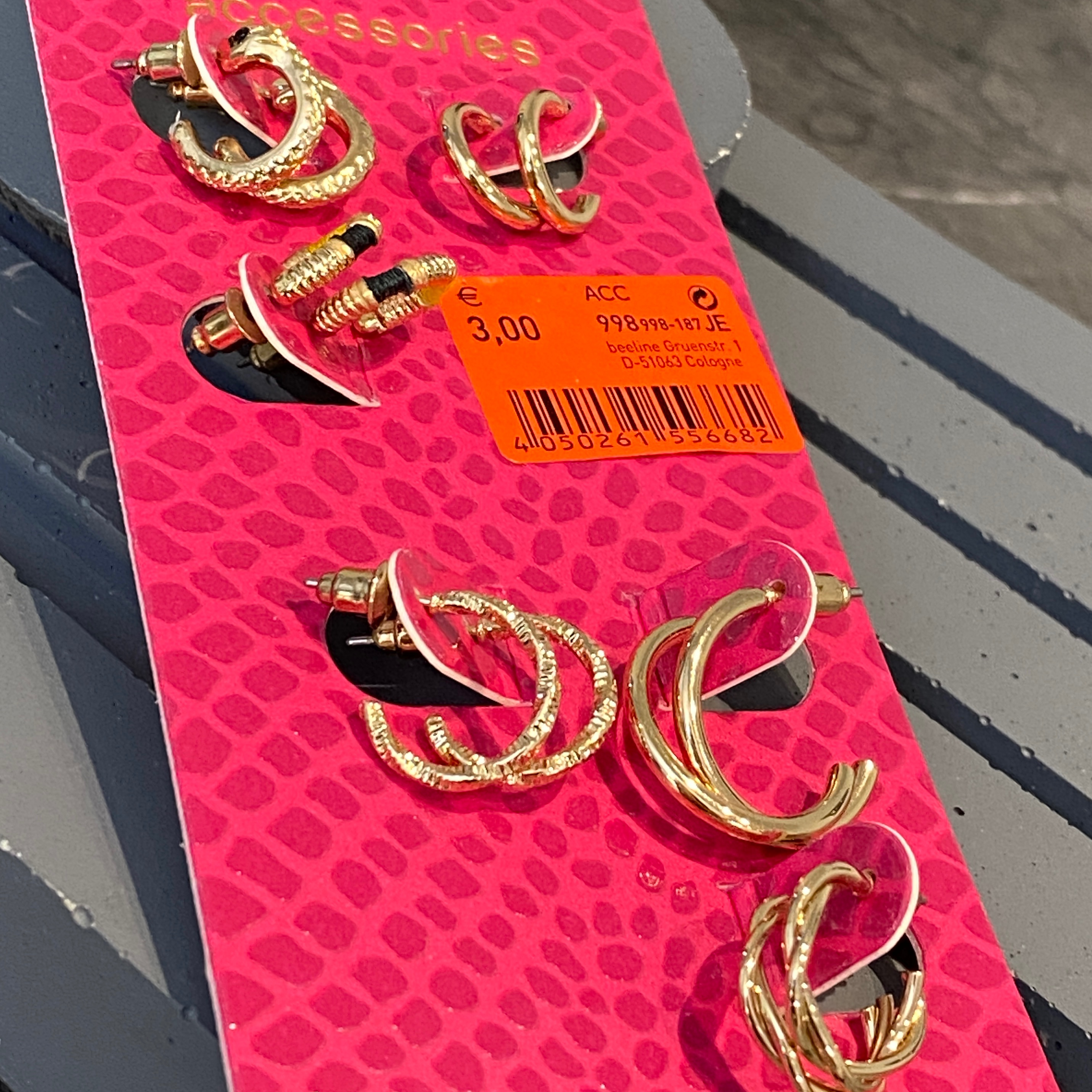 گوشواره نیم حلقه ای زنانه گوشواره خاص برای کادو تولد