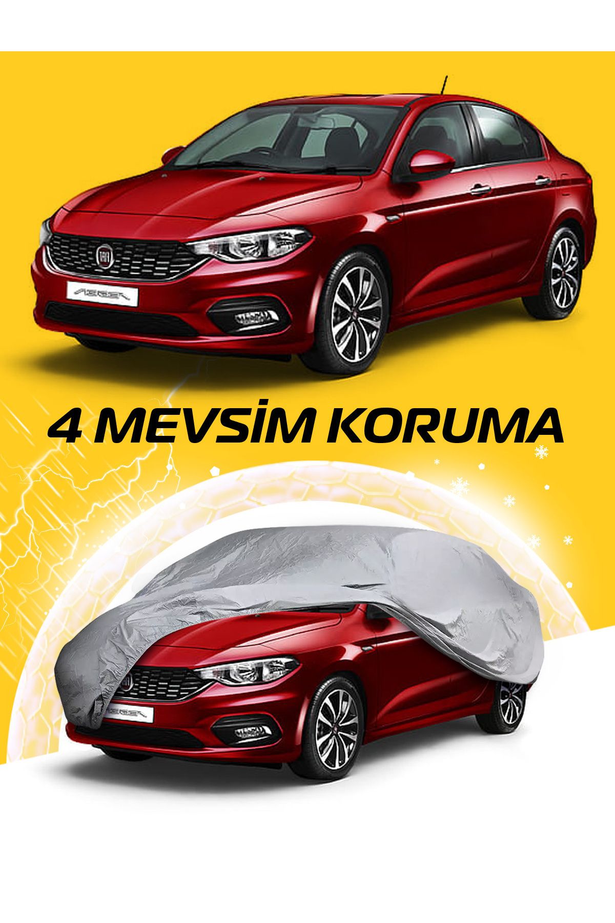 چادر خودرو پوشش اتومبیل لوکس EGEA SEDAN BRANDA MIFLON AUTO Wagell