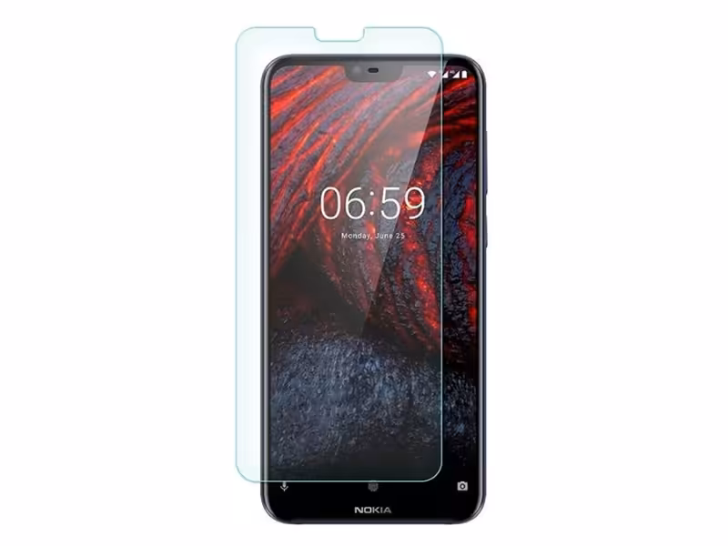 محافظ صفحه نمایش شیشه ای نوکیا RG Glass Screen Protector Nokia 6.1 Plus/Nokia X6
