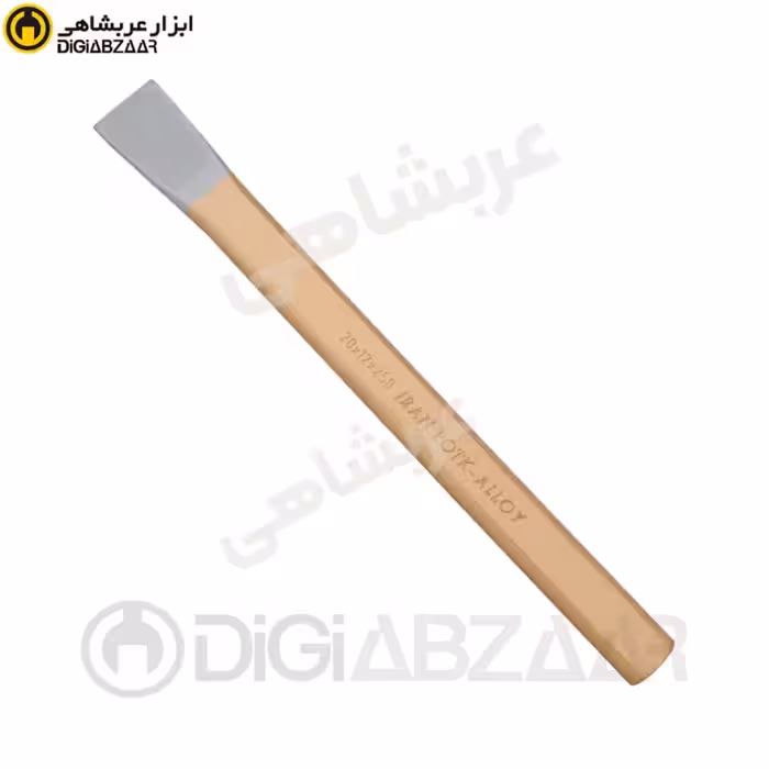 قلم بنایی اووال بامقطع بیضی 400 میلیمتری ایران پتک مدل LA4010