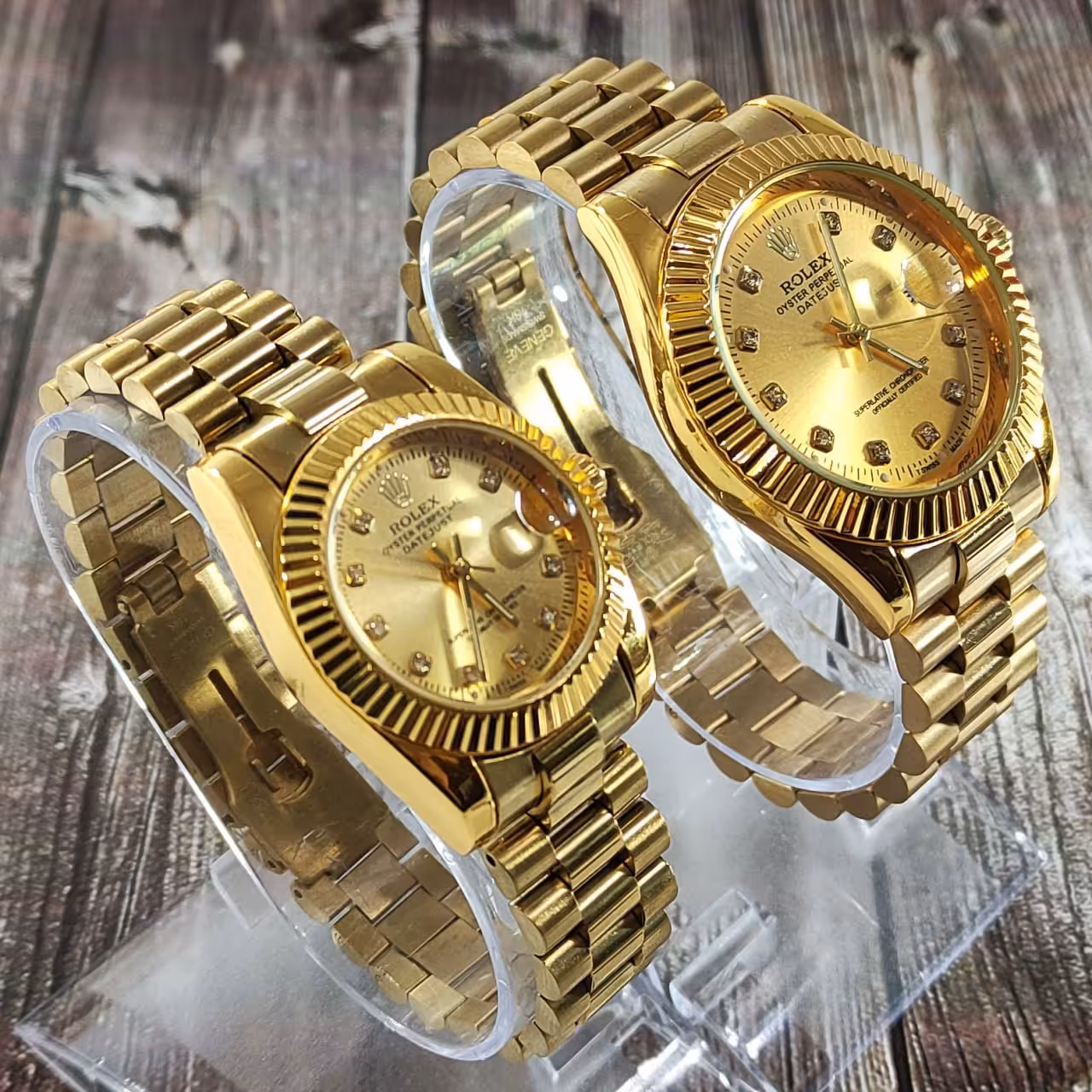 ساعت ست رولکس طلایی های کپی درجه1