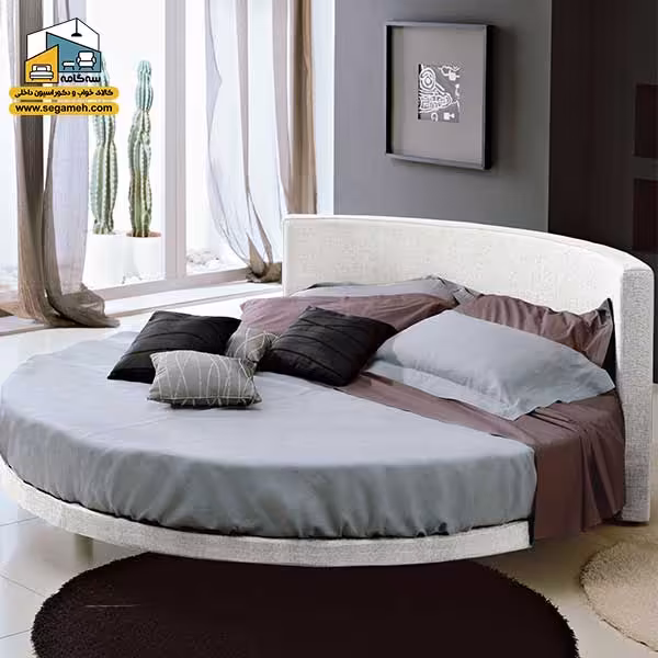 تخت خواب گرد مدل BR07 - فروشگاه سه گامه