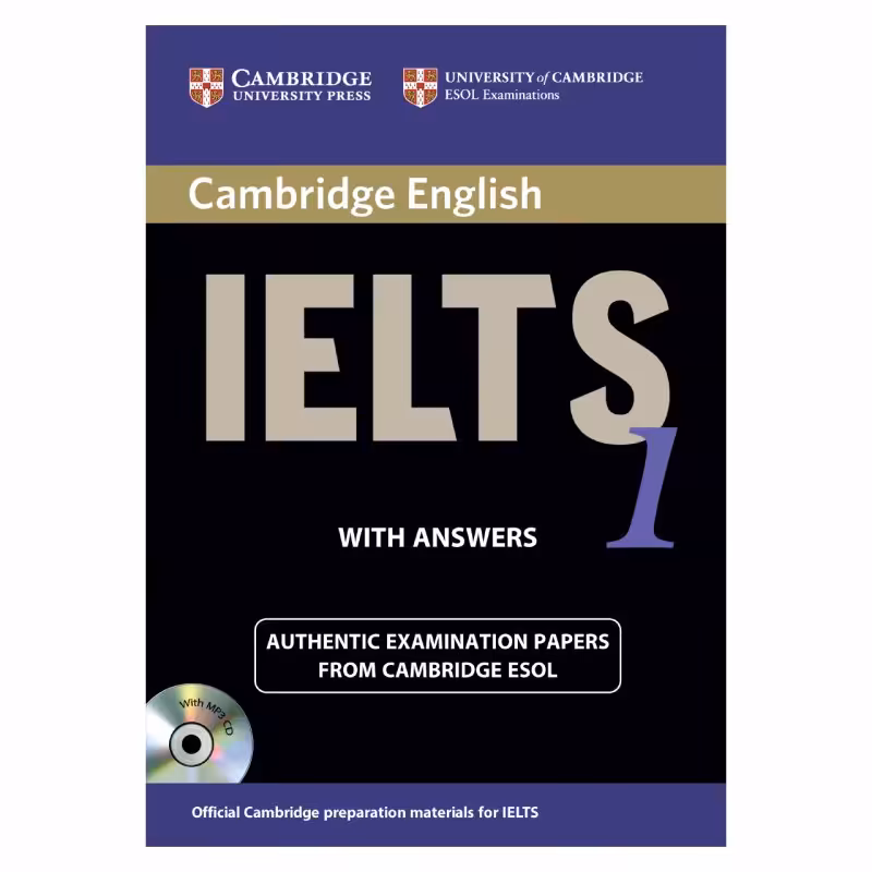 کتاب زبان آیلتس کمبریج 1     cambridge english ielts  1