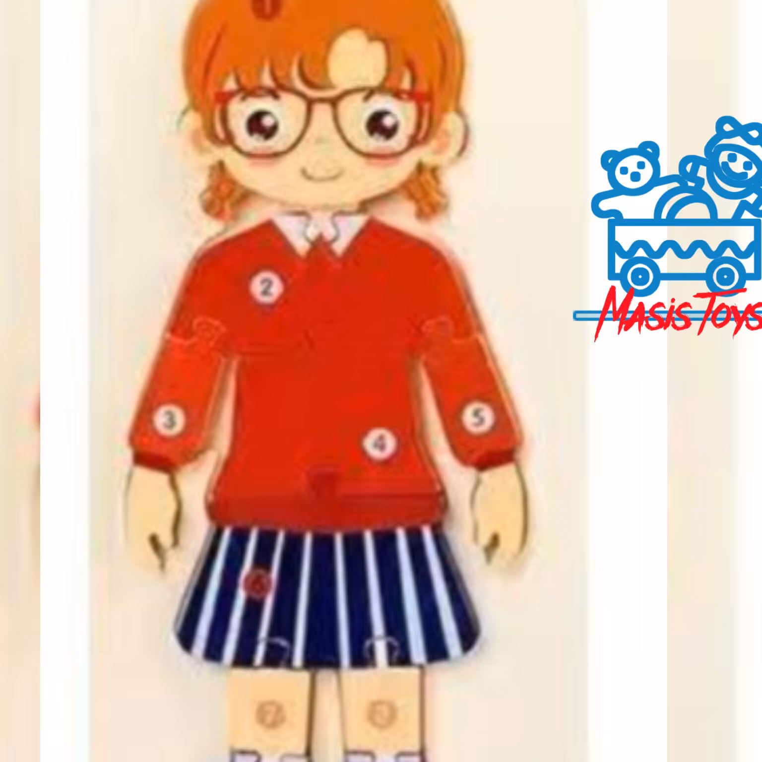 پازل چوبی با طرح  مشاغل جنس خوب وارداتی یاسباببازی فکری وجذاب با قطعات درشت بدون مواد شیمیایی مناسب برای گروه سنی2ببالا