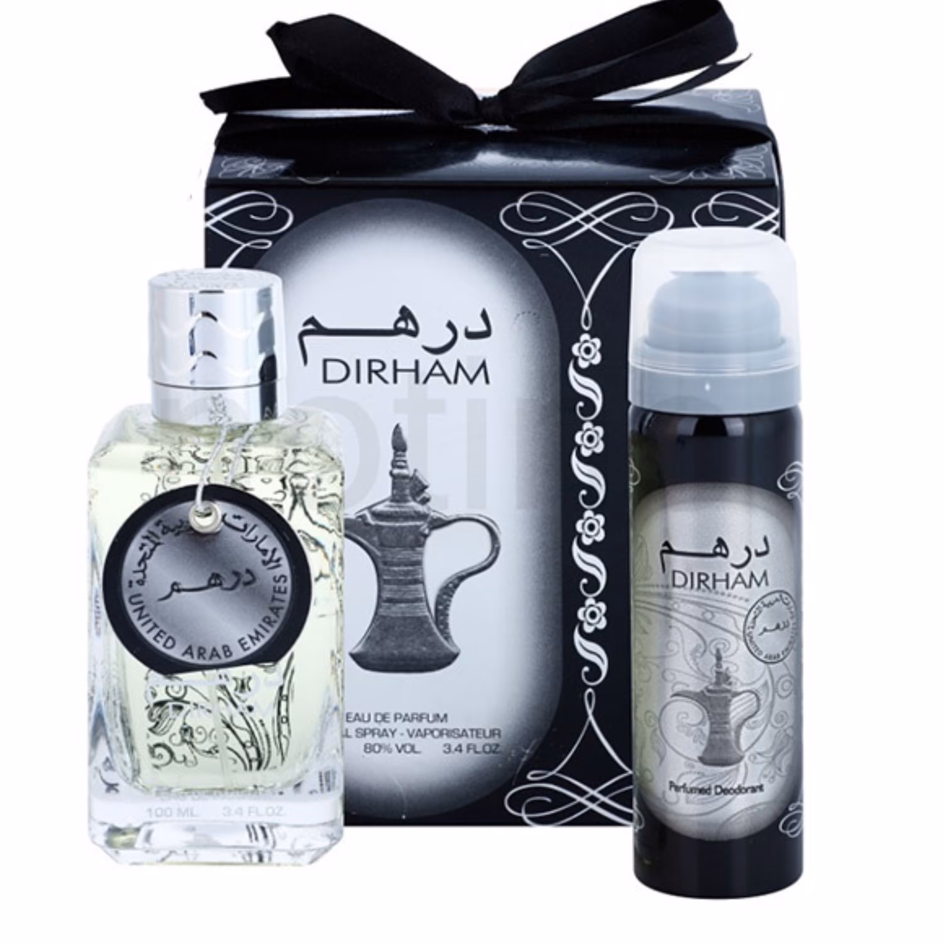 ادکلن درهم DIRHAM حجم 100ML محصول شرکت الزعفران با رایحه ای فوق العاده 