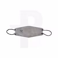 ماسک سه بعدی پنج لایه طوسی مهرگان